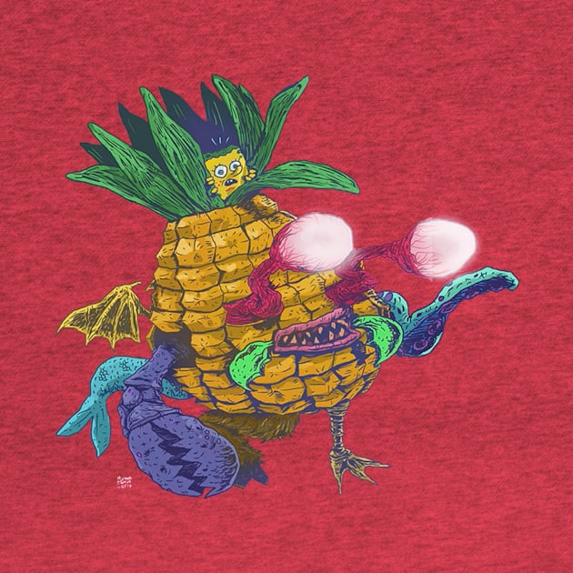 PINEAPPLELIKE CREATURE by MatheussBerant